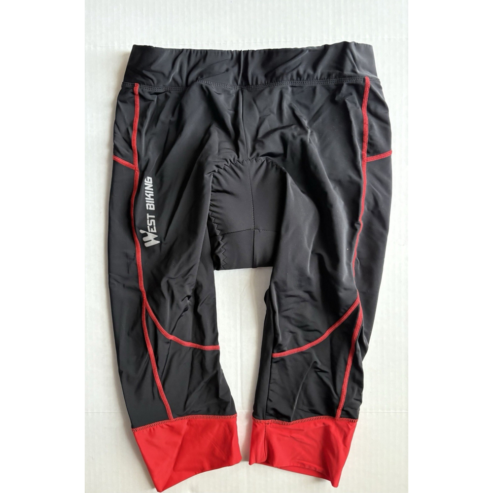 WEST BIKING Women Cycling Shorts Capris Breathable Padded Bike XL